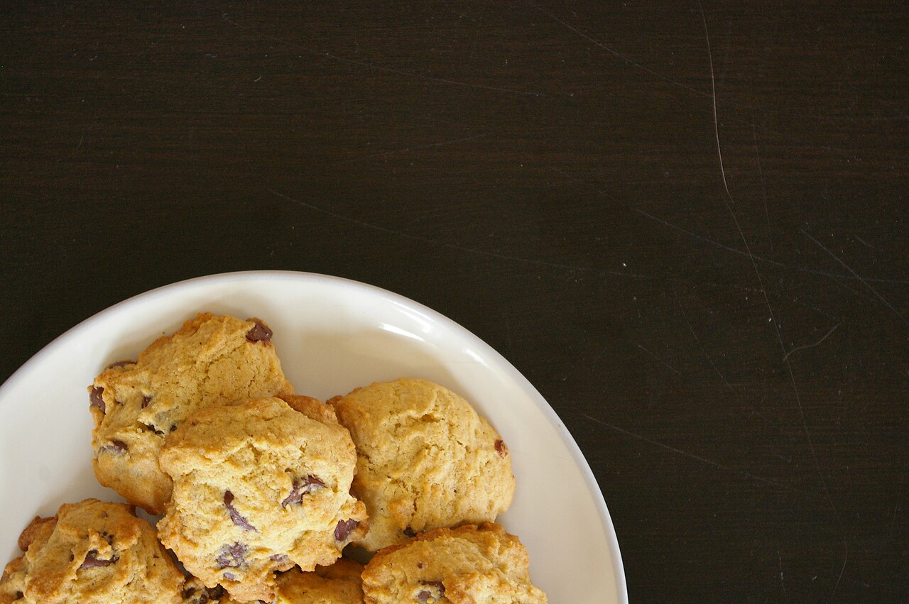 Happy Little Chocolate Chip Cookies, ready to serve