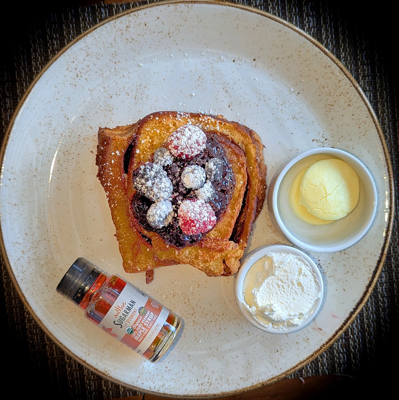 Cinnamon French Toast, ready to serve